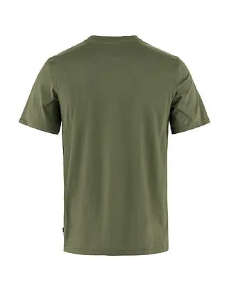 FJÄLLRÄVEN | T-shirt de sport homme Lush Logo | olive
